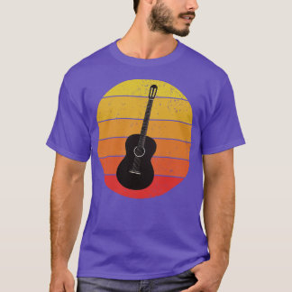 Guitar lover gift vintage tee shirt musician gift 