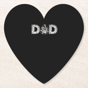 Guitar Lover Guitar Dad Gift For Dad Paper Coaster