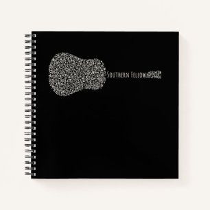 Guitar Lover   Guitar Notes Gift Notebook