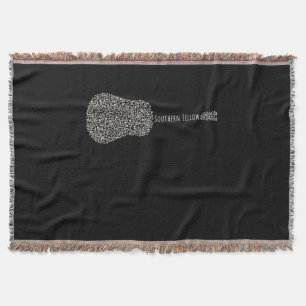 Guitar Lover Guitar Notes Gift Throw Blanket