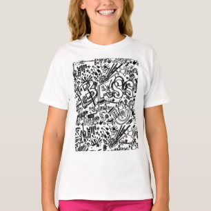 Guitar Lover Guitar Pattern Gift T-Shirt