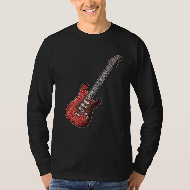 Guitar Lover | Guitar Player Gift T-Shirt (Front)