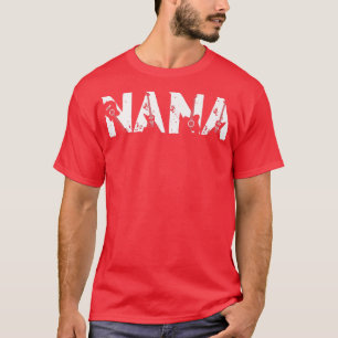 Guitar Lover Guitarist Nana Funny Music Mother's D T-Shirt