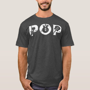 Guitar Lover Guitarist Pop Funny Music Father's Da T-Shirt