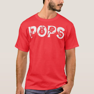 Guitar Lover Guitarist Pops Funny Music Fathers Da T-Shirt