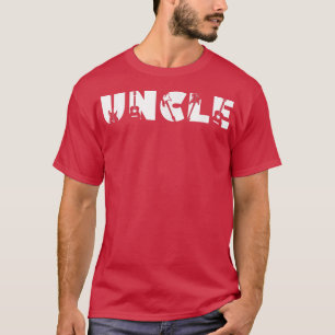 Guitar Lover Guitarist Uncle Funny Music Fathers D T-Shirt