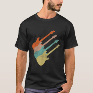 Guitar Lover   Vintage Electric Guitar T-Shirt