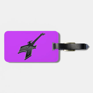 guitar luggage tag