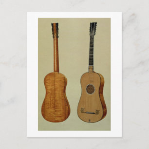 Guitar made by Antonio Stradivarius (c.1644-1737), Postcard