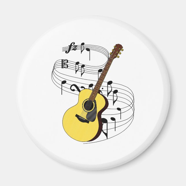 Guitar Magnet (Front)