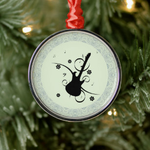Guitar Metal Ornament