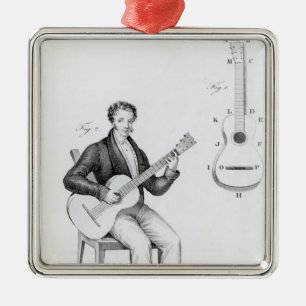 Guitar Metal Tree Decoration