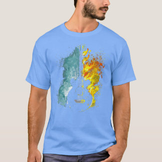 Guitar Modern Style, Gift For Guitarist Dads 1347 T-Shirt