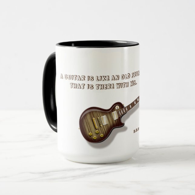 Guitar Mug (Front Left)