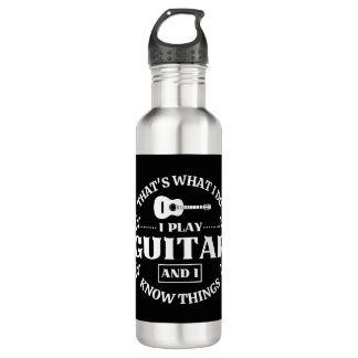 Guitar Music 710 Ml Water Bottle