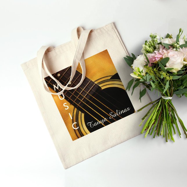 Guitar Music Bag Personalized Name | Guitarist (Creator Uploaded)