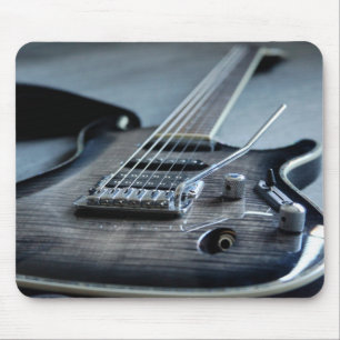 guitar, music, electric guitar mouse mat