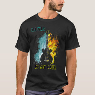 Guitar Music is my life T-Shirt