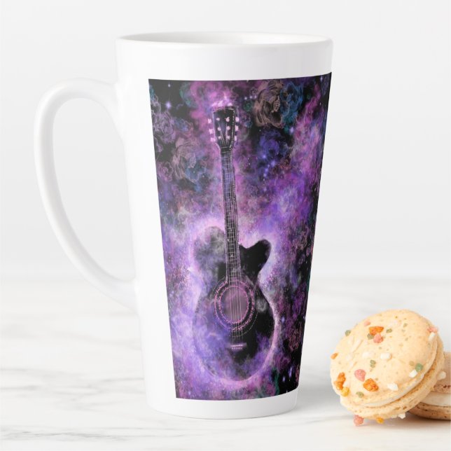 Guitar Music Latte Mug (In Situ)