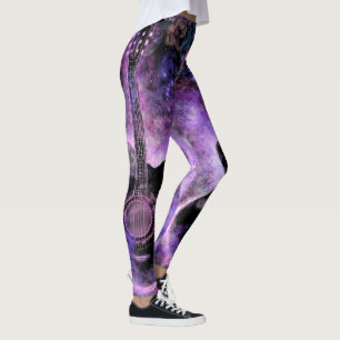 Guitar Music Leggings