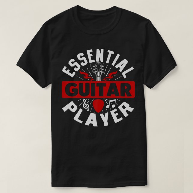Guitar Music LoverGuitar Player522 T-Shirt (Design Front)