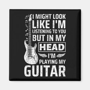 Guitar Music Magnet