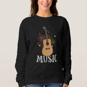 Guitar Music Musician Instrument Sweatshirt