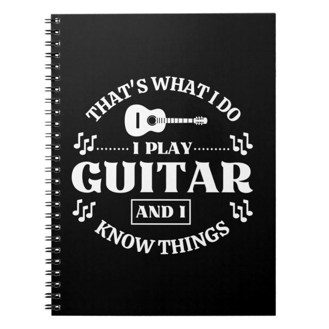 Guitar Music Notebook (Front)