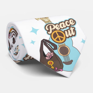 guitar music pattern tie