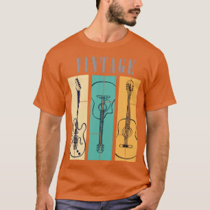 Guitar Music Rock Musician Gift Guitar T-Shirt