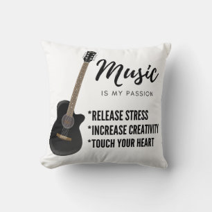guitar music T-Shirt Hoodie Cushion