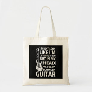 Guitar Music Tote Bag