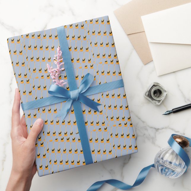 Guitar Music Wrapping Paper (Gifting)