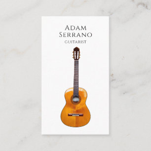 Guitar Musician Business Card