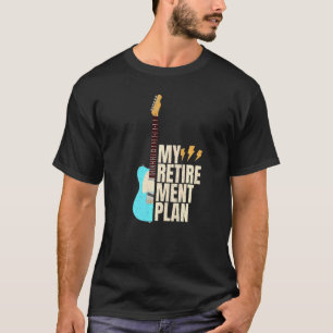 Guitar My Retirement Plan Vintage Music T-Shirt