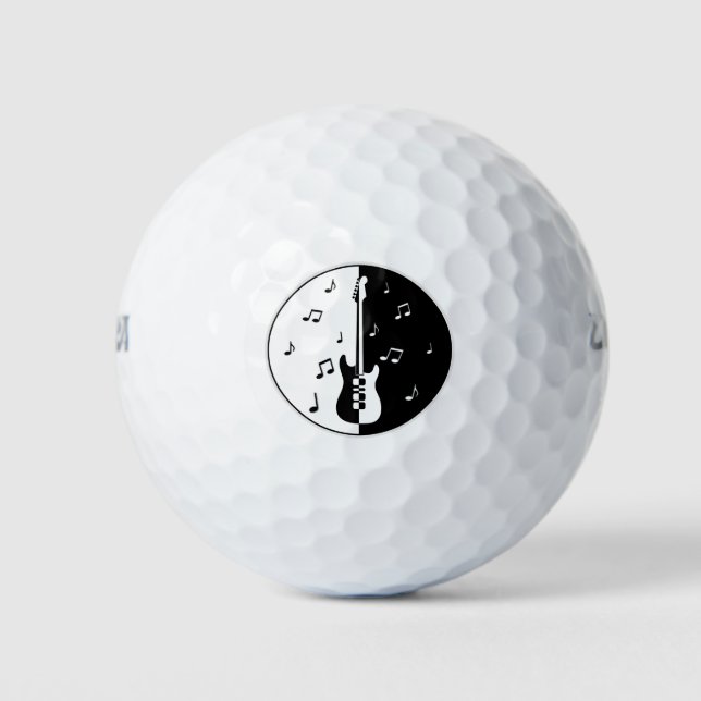 Guitar Night Golf Balls (Front)