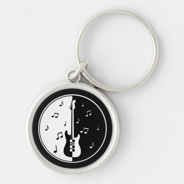 Guitar Night Key Ring (Front)