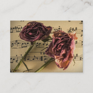 Guitar or Music Lesson Business Card