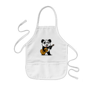 Guitar Panda Kids Apron