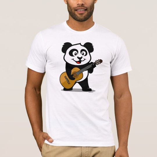 Guitar Panda (light shirts) T-Shirt
