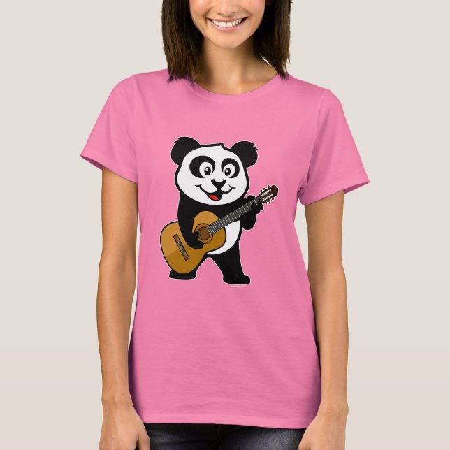 Guitar Panda T-Shirt (Front)