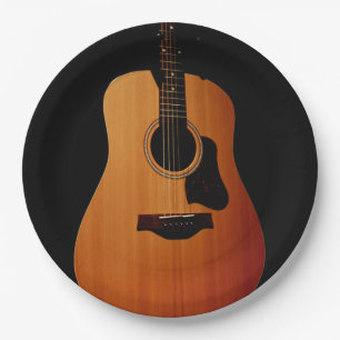GUITAR PAPER PLATE