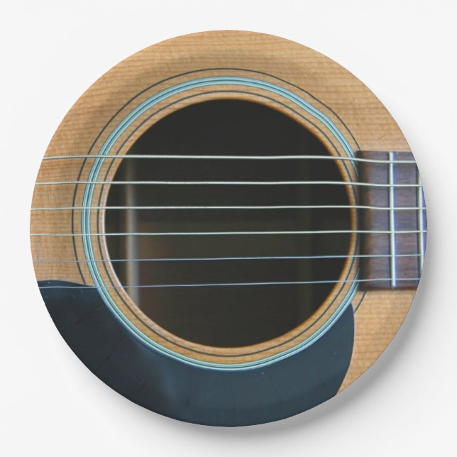 GUITAR PAPER PLATE (Front)