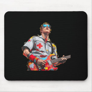 Guitar Paramedic Costume for Guitarists and EMT Mouse Mat