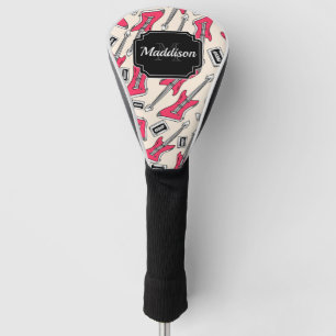 Guitar Pattern Golf Head Cover