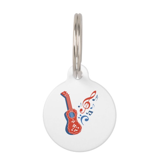 Guitar Pet Tag (Front)