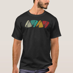Guitar Pick  For Guitarist Retro Vintage  1 T-Shirt