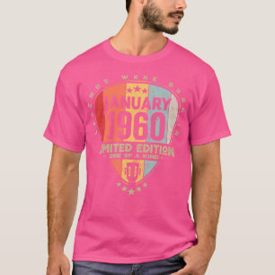 Guitar Pick - Legends Were Born In January 1960 Gu T-Shirt