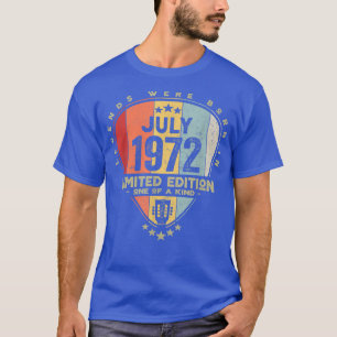 Guitar PickLegends Were Born In July 1972 Guitar T-Shirt
