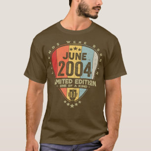 Guitar PickLegends Were Born In June 2004 Guitar P T-Shirt
